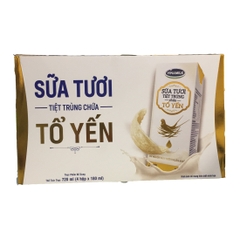 Sữa tươi tiệt trùng Vinamilk bổ sung tổ yến 180ml