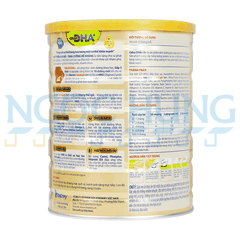Sữa bột Vitadairy Colos DHA 0+ 800g