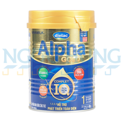 Sữa bột Vinamilk sữa non Dielac Alpha Gold 1 400g (0-6 tháng)