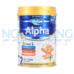 Sữa bột Vinamilk Dielac Alpha Step 2 900g (6-12 tháng)