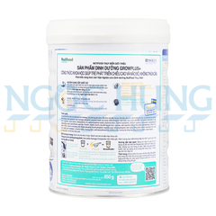 Sữa bột Nutifood GrowPlus Trắng 2+ 850g (2 tuổi trở lên)