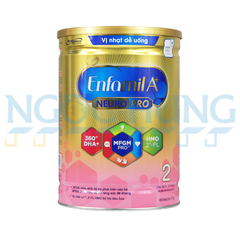 Sữa bột Enfamil A+ Neuropro 2 (vị nhạt dễ uống) 1.7kg (6-12 tháng)