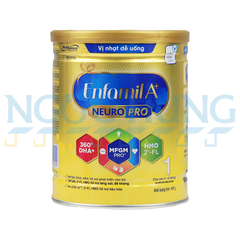 Sữa bột Enfamil A+ Neuropro 1 (vị nhạt dễ uống) 400g (0-6 tháng)