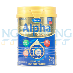 Sữa bột Vinamilk sữa non Dielac Alpha Gold 2 400g  (6-12 tháng)
