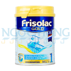 Sữa bột Frisolac Gold 1 380g  (0-6 tháng)