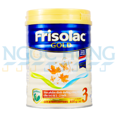 Sữa bột Frisolac Gold 3 850g (1-2 tuổi)