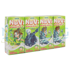 sữa chua uống tiệt trùng Nuvi đào táo 180ml