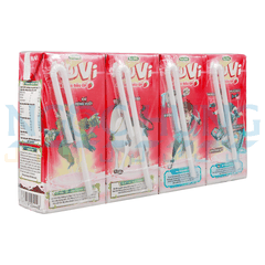 sữa chua uống tiệt trùng Nuvi dâu ép 180ml