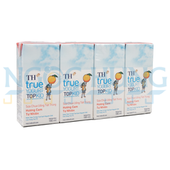 Sữa chua uống TH Topkid vị cam 180ml