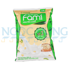 Sữa nước Vinasoy Fami nguyên chất bịch 200ml