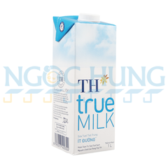 Sữa nước TH Truemilk ít đường 1L