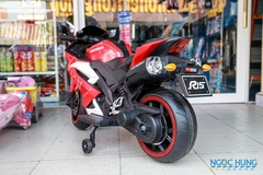 Xe mô tô điện cho bé R15-t (tay ga) vàng, xanh, đỏ, trắng
