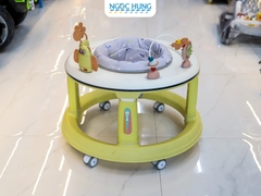 Xe tập đi tròn cho bé 105 (có nhạc đèn, có bàn ăn)