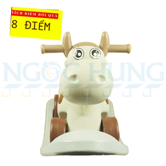 Bò sữa 2 trong1 bập bênh, chòi chân