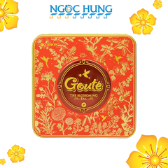 Bánh Goute mè giòn tan hộp thiếc The blossoming Era 237,6g (12 gói x 19,8g)