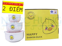 bộ thố sứ 3 cái