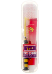 Bộ bàn chải kem đánh răng Bee hương dâu