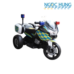 Xe mô tô điện cảnh sát cho bé 608