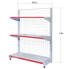 Kệ Đơn Siêu Thị, Kệ Siêu Thị 3 Tầng, Dài 90 x Sâu 35 x Cao 120cm