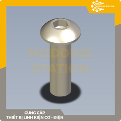 Ốc Lục giác đầu dù inox 304 size M4x5