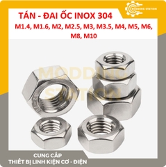 Tán ốc - Đai ốc inox 304 size M5