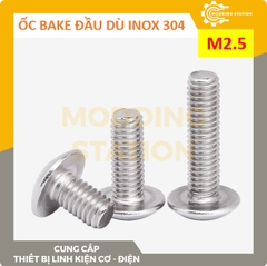 Ốc Bake đầu dù inox 304  size M2.5x6