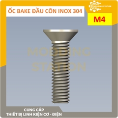 Ốc Bake đầu côn inox 304 size M4x5