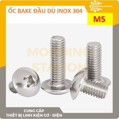 Ốc Bake đầu dù inox 304  size M5x20
