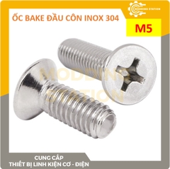 Ốc Bake đầu dù inox 304  size M5x40