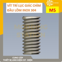 Vít trí lục giác chìm đầu lõm inox 304 size M5x25