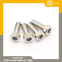 Ốc Lục giác đầu trụ bông mai inox 304 size M2.5x16