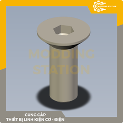 Ốc Lục giác đầu côn bông mai hoa thị inox 304 size M3x6