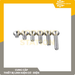 Ốc Lục giác đầu côn inox 304 size M1.6x3
