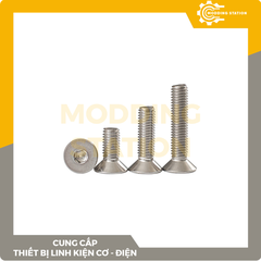 Ốc Lục giác đầu côn inox 304 size M2.5x6