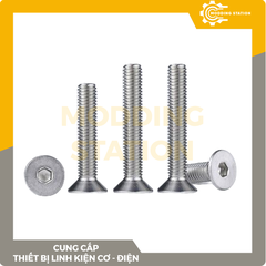 Ốc Lục giác đầu côn inox 304 size M2x18
