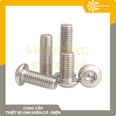 Ốc Lục giác đầu dù inox 304 size M4x5