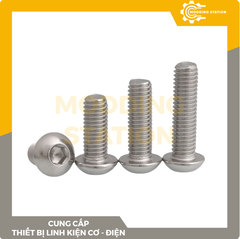 Ốc Lục giác đầu dù inox 304 size M4x5
