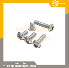 Ốc Lục giác đầu dù inox 304 size M4x5