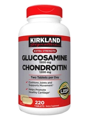 Viên uống Kirkland Glucosamine 1500mg Chondroitin 1200mg - 220 viên