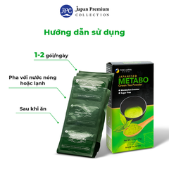 Trà hỗ trợ giảm cân Fine Japan Metabo Green Tea (Hộp 30 gói)