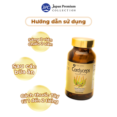 Fine Japan Cordyceps – Đông trùng hạ thảo (640mg x 120 viên)