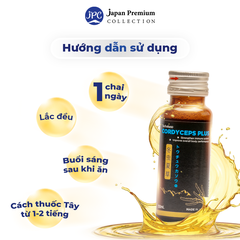 Nước Uống Đông Trùng Hạ Thảo Nhật Bản - Fine Japan Cordyceps Plus Hộp 10 Chai x 50ml