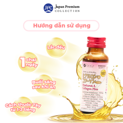 Fine Japan Hyaluron & Collagen Plus Drink - Collagen Nhật Bản Đẹp Da - Trắng Da (50ml x 10 chai)
