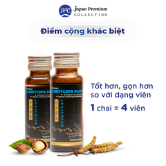 Combo 3 Nước Uống Đông Trùng Hạ Thảo Nhật Bản - Fine Japan Cordyceps Plus Hộp 10 Chai x 50ml
