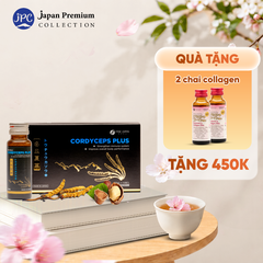 Nước Uống Đông Trùng Hạ Thảo Nhật Bản - Fine Japan Cordyceps Plus Hộp 10 Chai x 50ml