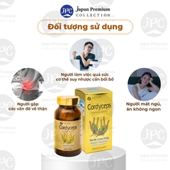 Combo 3 Đông Trùng Hạ Thảo Nhật Bản, Tăng Cường Sức Khỏe - Cordyceps FINE JAPAN (120 Viên)