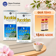 Combo 2 Viên uống Hỗ trợ tăng cường sức đề kháng - Fine Japan Fucoidan 30 viên