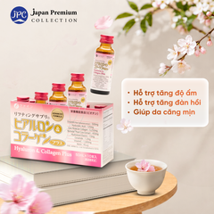 Fine Japan Hyaluron & Collagen Plus Drink - Collagen Nhật Bản Đẹp Da - Trắng Da (50ml x 10 chai)