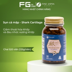 Viên uống bổ xương khớp Fine Japan Shark Cartilage 520 viên