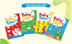 Combo 4 quyển truyện tranh tư duy hình ảnh tiếng Anh - Look and tell Fairy tales.